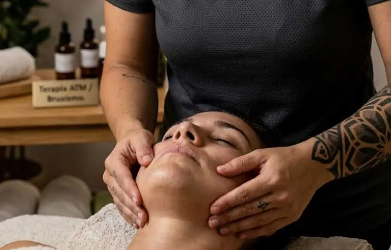 Masajes para bruxismo