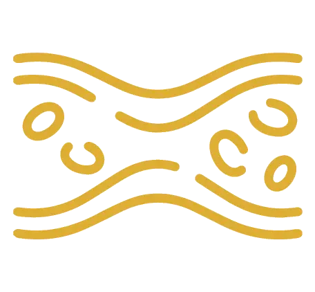 Drenaje y mejora de la circulación Icono